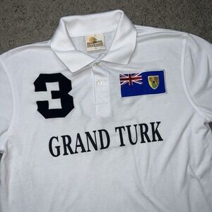 Caribbean Outpost Polo T-Shirt Grand Turks #3 Luxury PRL Chief Keef